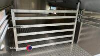 Unused Ifor Williams TA5G 10ft twin axle livestock trailer c/w LED lights and divider - 6