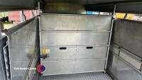 Ifor Williams 14ft tri axle cattle trailer with sheep decks, 2018 - 5