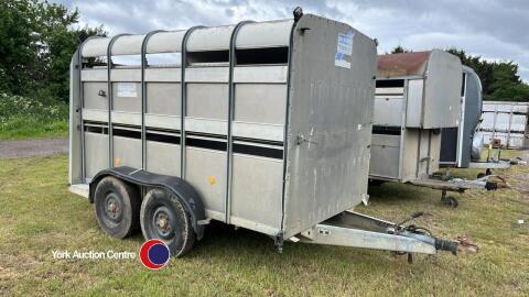 Ifor Williams 10ft livestock trailer with decks