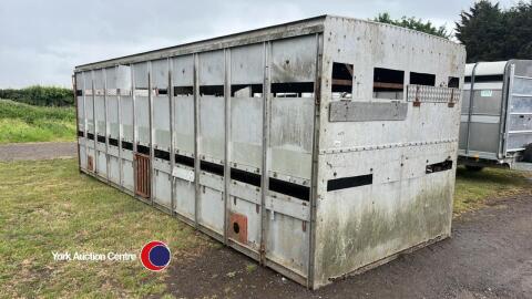 25ft livestock cattle container