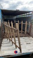 Livestock container, approx 18ft6in - 6