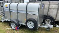 Ifor Williams 8ft pig/sheep trailer (used twice)