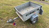 Small car tipping trailer - 2