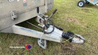Graham Edwards 12ft x 6.6 tri axle flatbed trailer with sides and 6ft loading ramps - 8