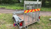Hazelwood 6x4 single axle trailer, VGC - 4