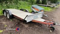 Small twin axel car trailer - 2