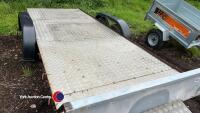 Small twin axel car trailer - 3