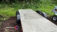 Small twin axel car trailer - 4