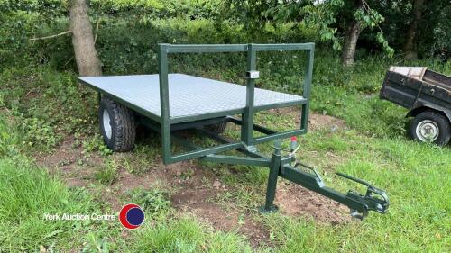 Heavy duty ATV flatbed trailer