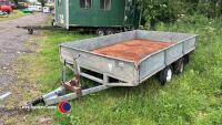 Richardson twin axle dropside trailer, 10ft x 6ft 6in - 2