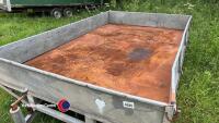 Richardson twin axle dropside trailer, 10ft x 6ft 6in - 3