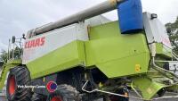 Claas Lexion 460 combine, c/w C750 Auto Contour header and trailer, straw chopper and OSR side knife, W937KBT. From Exors R A Watson dec'd, key and V5 in office - 4