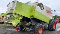 Claas Lexion 460 combine, c/w C750 Auto Contour header and trailer, straw chopper and OSR side knife, W937KBT. From Exors R A Watson dec'd, key and V5 in office - 6