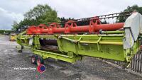 Claas Lexion 460 combine, c/w C750 Auto Contour header and trailer, straw chopper and OSR side knife, W937KBT. From Exors R A Watson dec'd, key and V5 in office - 7