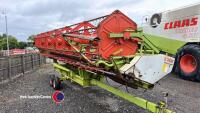 Claas Lexion 460 combine, c/w C750 Auto Contour header and trailer, straw chopper and OSR side knife, W937KBT. From Exors R A Watson dec'd, key and V5 in office - 13