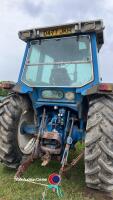 Ford 7610 tractor, non runner, V5 in office - 5