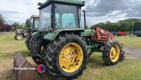 John Deere 2140 4wd tractor, SG2 cab and loader - 5