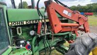 John Deere 2140 4wd tractor, SG2 cab and loader - 6