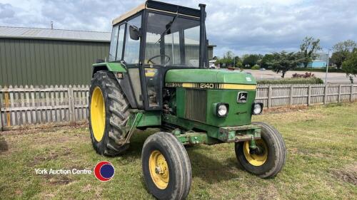 John Deere 2140 Power syncrom tractor GAB 937X GWO, key in office