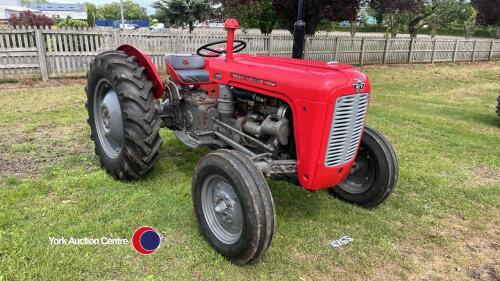 Massey Ferguson 35 tractor, new tyres, 891 DAJ - 1962. Good working order, key in office