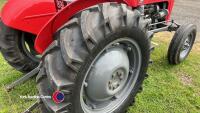 Massey Ferguson 35 tractor, new tyres, 891 DAJ - 1962. Good working order, key in office - 5