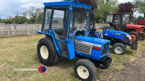 Iseki 3210 Compact tractor c/w cab, key in office