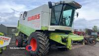 Claas Lexion 450 combine, 22ft cut with straw chopper, W661 PSH, 3142 engine hours 3142, 2659 drum hours, serviced yearly by Claas Eastern. Log book and proof of road (August 2025) , key in office