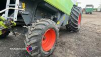Claas Lexion 450 combine, 22ft cut with straw chopper, W661 PSH, 3142 engine hours 3142, 2659 drum hours, serviced yearly by Claas Eastern. Log book and proof of road (August 2025) , key in office - 6