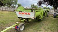 Claas Direct Cut for a 800 series forager with back plate, 2002, w/o with spare blades - 2
