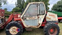 Manitou Manireach 2600 handler with bucket, pallet forks and spare wheel - 6