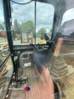 Case CX50B excavator, 6,000 hours, zero swing, piped, new steel tracks, blade, quick hitch, 2 buckets, 2013, key in office - 6