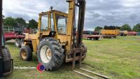 Manitou MB26N fork lift, starts instantly and runs very well, strong hydraulics no leaks, reverse camera, full LED worklights and fully glazed cab - 2