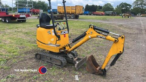 JCB 8008 micro digger, 974 hours