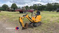 JCB 8008 micro digger, 974 hours - 2