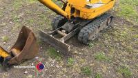 JCB 8008 micro digger, 974 hours - 3