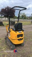 JCB 8008 micro digger, 974 hours - 5