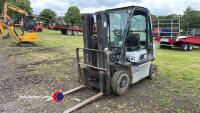 Nissan diesel 2.5T forklift, 2008, excellent condition, key in office - 2