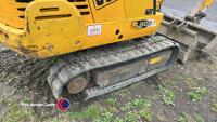 JCB 802 2.5T 360 mini digger with 3 buckets, 2006, excellent working order, key in office - 5
