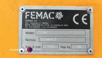Femac T390 flail for mini digger - 4