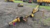 Palmer post knocker fabricated for JCB mini digger - 2