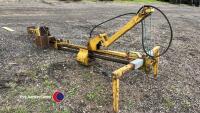 Palmer post knocker fabricated for JCB mini digger - 3