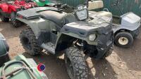 Polaris Sportsman 500 quad bike 4X4, V5 Log book in office, key in office