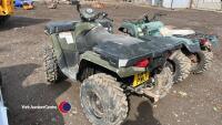 Polaris Sportsman 500 quad bike 4X4, V5 Log book in office, key in office - 3