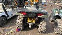 Polaris Sportsman 500 quad bike 4X4, V5 Log book in office, key in office - 4