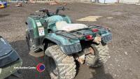 Yamaha Bruin 350 4wd quad, not road registered, 4180 on the clock, key in office - 3