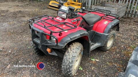 Honda quad, key in office