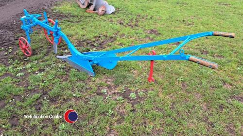 Ransomes single furrow horse plough