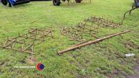 Tined drag harrows