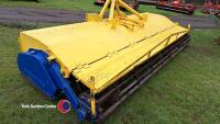 Bomford Dyna Drive 4m cultivator c/w crumbler roller, good tines gwo - 3