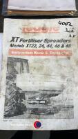 Teagle XT48 fertilizer spreader, 2005, pto and manuals in office - 4